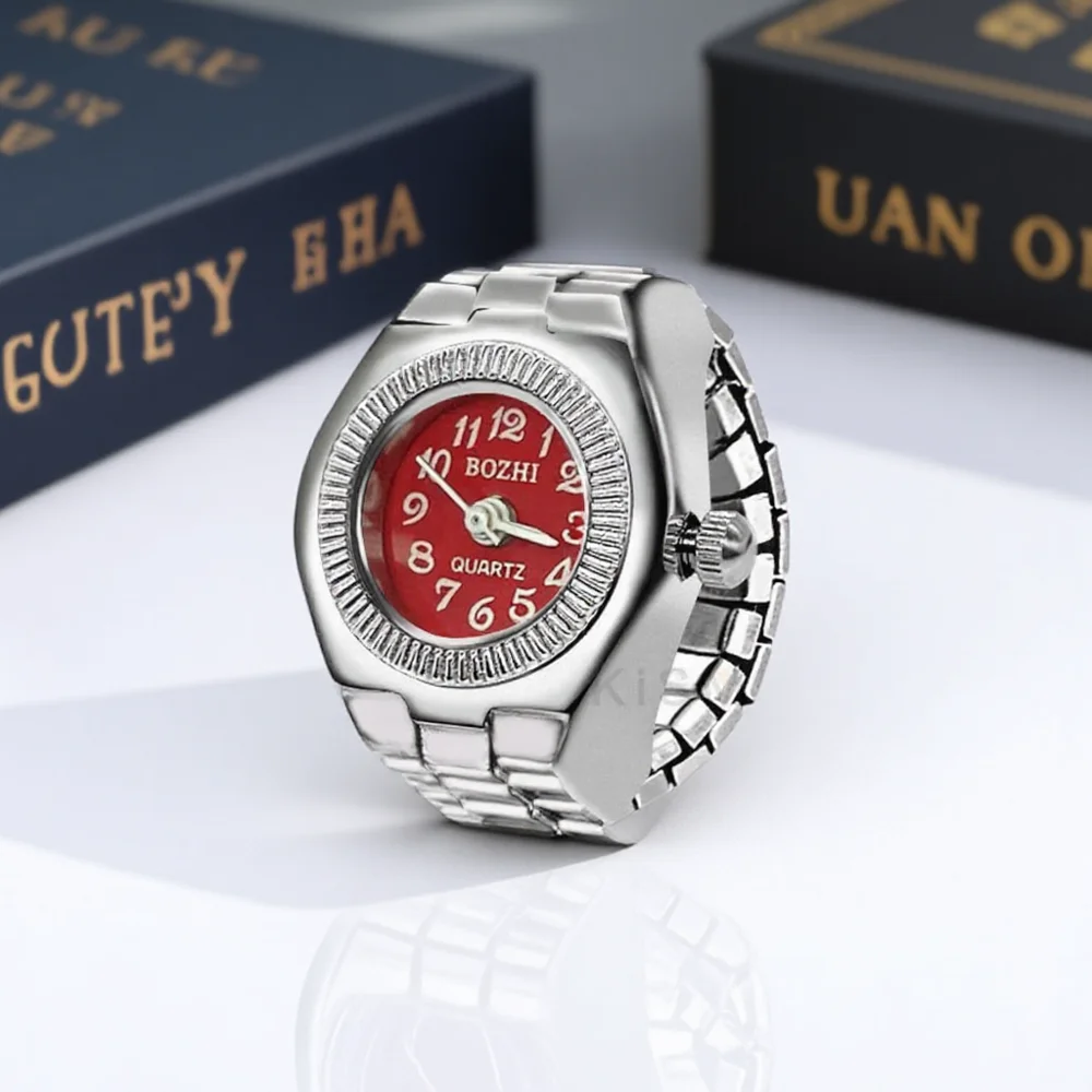 الرجال النساء أسلوب فاسق مربع جولة الكوارتز زوجين الساعات عارضة الهدايا الإبداعية الساعات الإلكترونية #1