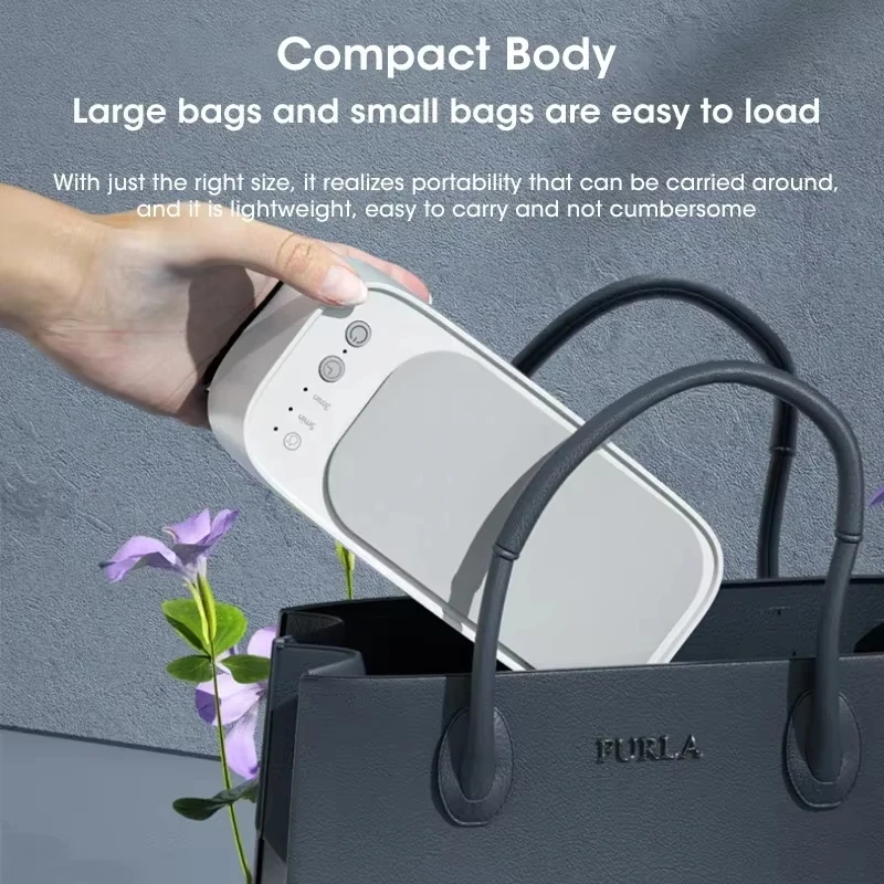 Ultrasonic Cleaning Machine Mini High-frequency Vibration Cleaning Adjustable Glasses Jewelry Pacifier Time Cleaning Tool