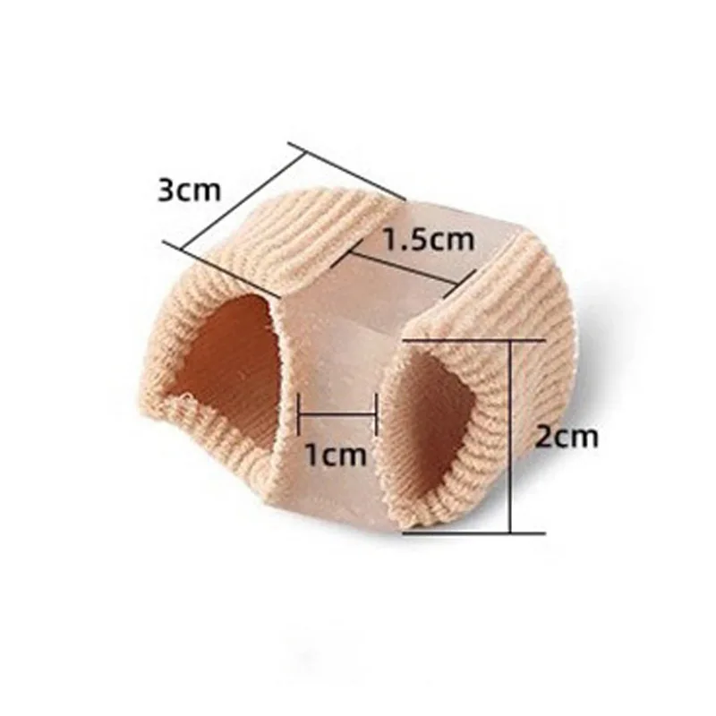 اثنين فاصل أصابع القدم أروح الورم مصحح تقويم العظام قدم العظام الضابط الإبهام مستقيم باديكير أدوات العناية بالقدم #6