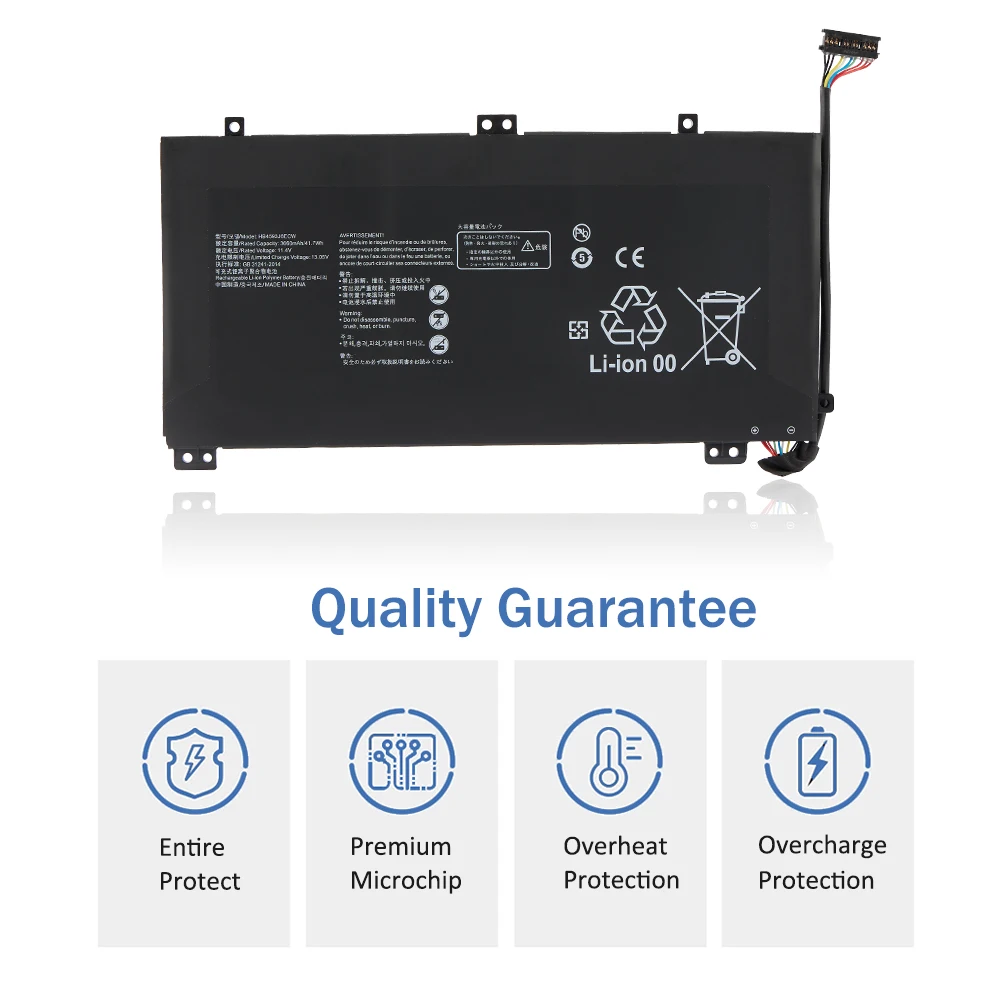 Imagem -05 - Etesbay-bateria do Portátil para Huawei Matebook 13 2023 Hb4593j6ecw Wrt-w19 Wx9 W29 i7 Hn-w19l Wrtb-wah9l Wrt-w29l 58.7wh