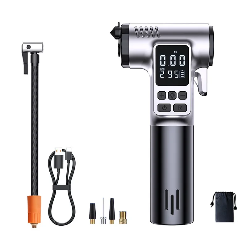 Car Wireless Safety Hammer, Electric Pump, Portable Air Pump
