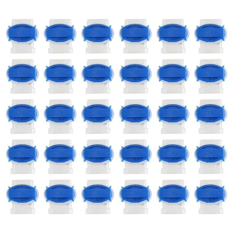 A84E-30PCS Cable Connectors For Robotic Lawnmowers, Waterproof Connection Cable Wire Connector With Gel Filling