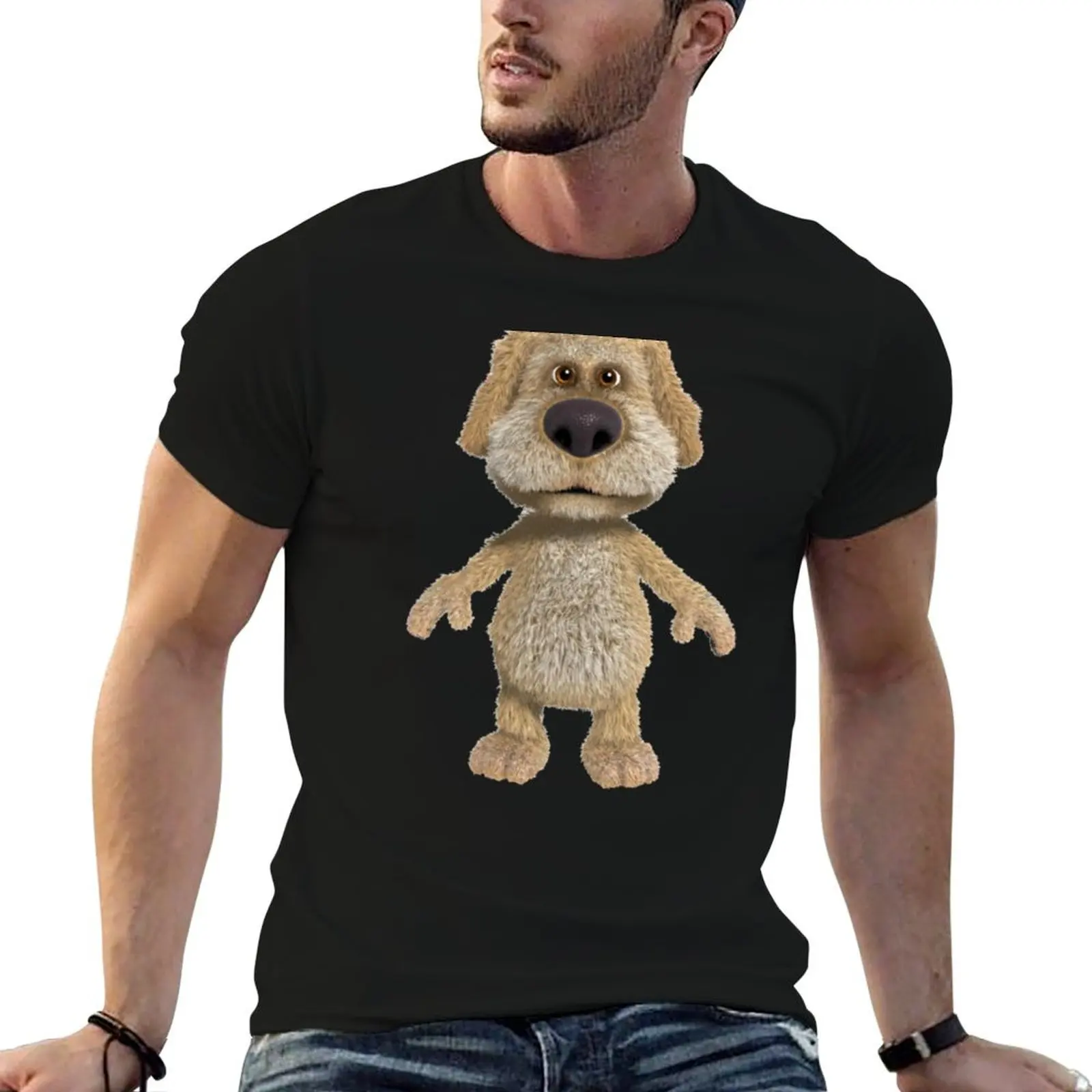 

Ben T-Shirt anime tshirt oversized graphic tee anime figures boys animal print sweat shirts, men