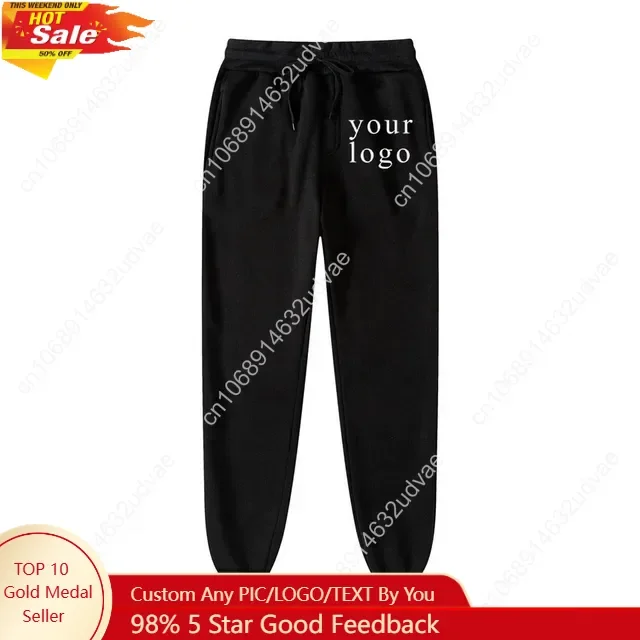 

Custom Pants 2025 Men Women Sweatpants Your Own Design Trousers Brand Logo Picture Personalized DIY Leisure Sports Pant