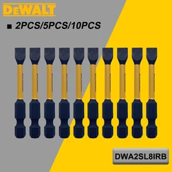 DEWALT 2/5/10PCS SL8 Original Impact Screwdriver Bit High Hardness Electric Screwdrivers Drill DWA2SL8IRB