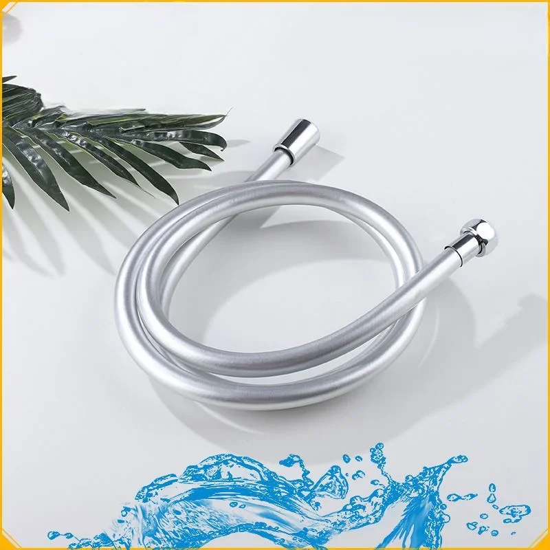 

PVC Handheld Shower Head Hose Universal Flexible Anti Winding Explosion-proof Water Tube Bathroom Faucet Hose Extension Pipe