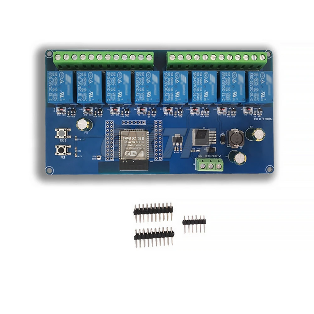 ESP32 WIFI Bluetooth BLE 1/2/4/8-Kanal-Relaismodul ESP32 Entwicklungsboard Zubehör AC220V/DC5-30V