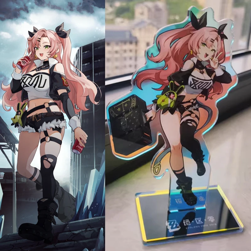 Zenless Zone Zero Nicole Demara Zhu Yuan Anime Acrylic Stand Sign Ellen Joe Ben Bigger Collect Desktop Decoration Keychain Gifts