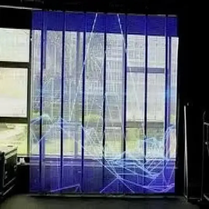 

Side Illuminated Transparent LED Display For High Effect Commercial Advertising