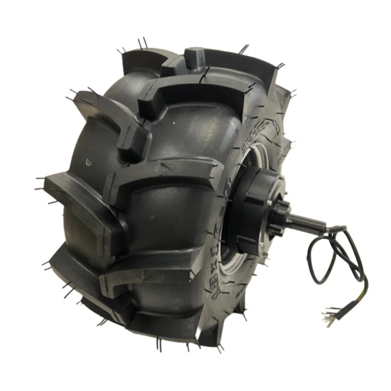 

M 18 Inch Single Shaft Agricultural Vehicle Motor High Torque 100-200N.m IP Grade IP65 1000w-1500w Geared High Load Hub Motor