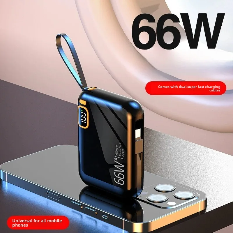 

New 20000mAh Power Bank Portable High-Capacity USB Type C Fast Charging Mini Powerbank for IPhone 17 16 15 14 13 Samsung Xiaomi
