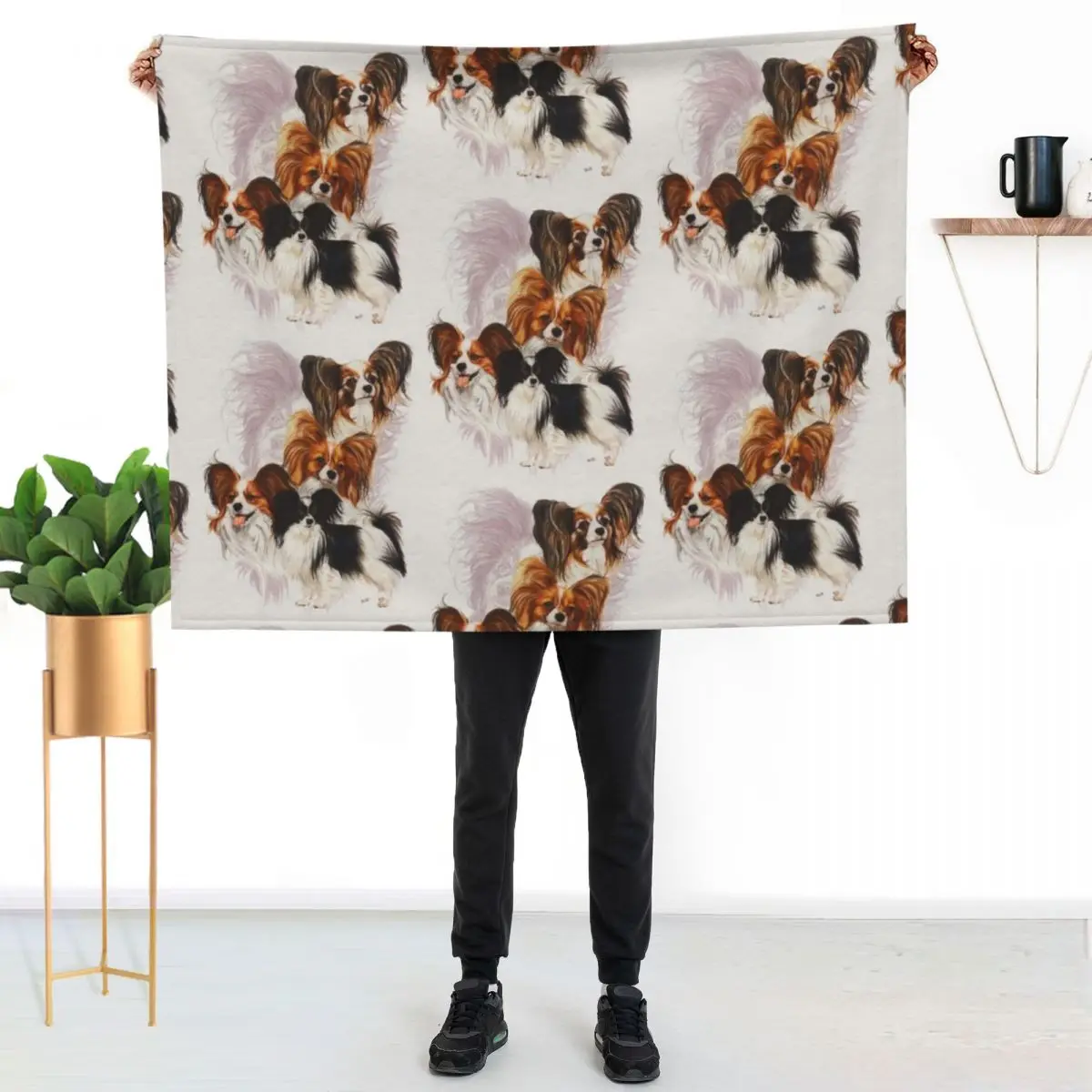 Papillon Medley Throw Blanket Moving for winter Quilt Furry christmas gifts Decorative Sofa Blankets