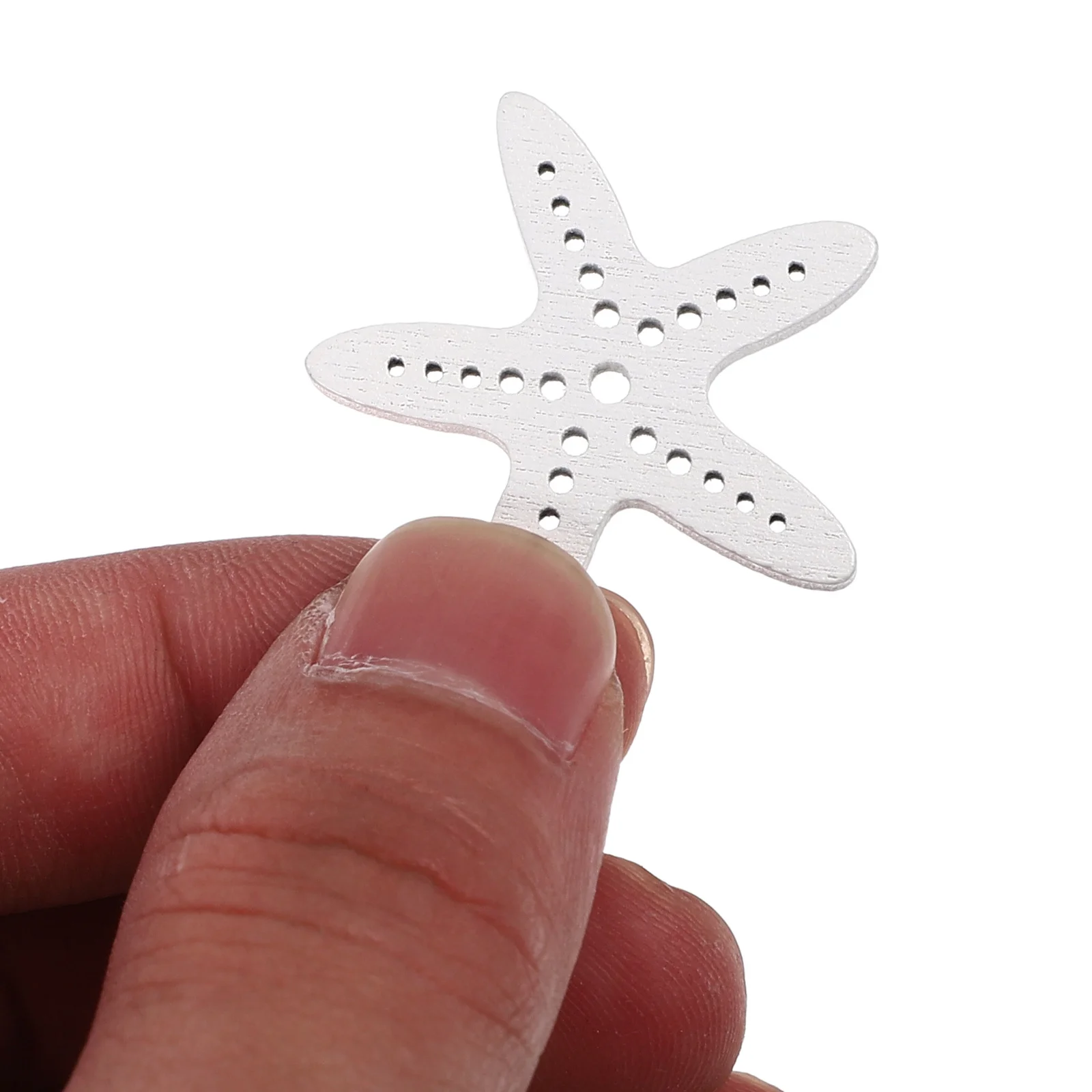 

100Pcs Sea Star Wooden Slices Ocean Themed DIY Wooden Cutout Crafts Home Wall Desktop Decoration Ornaments Ornament
