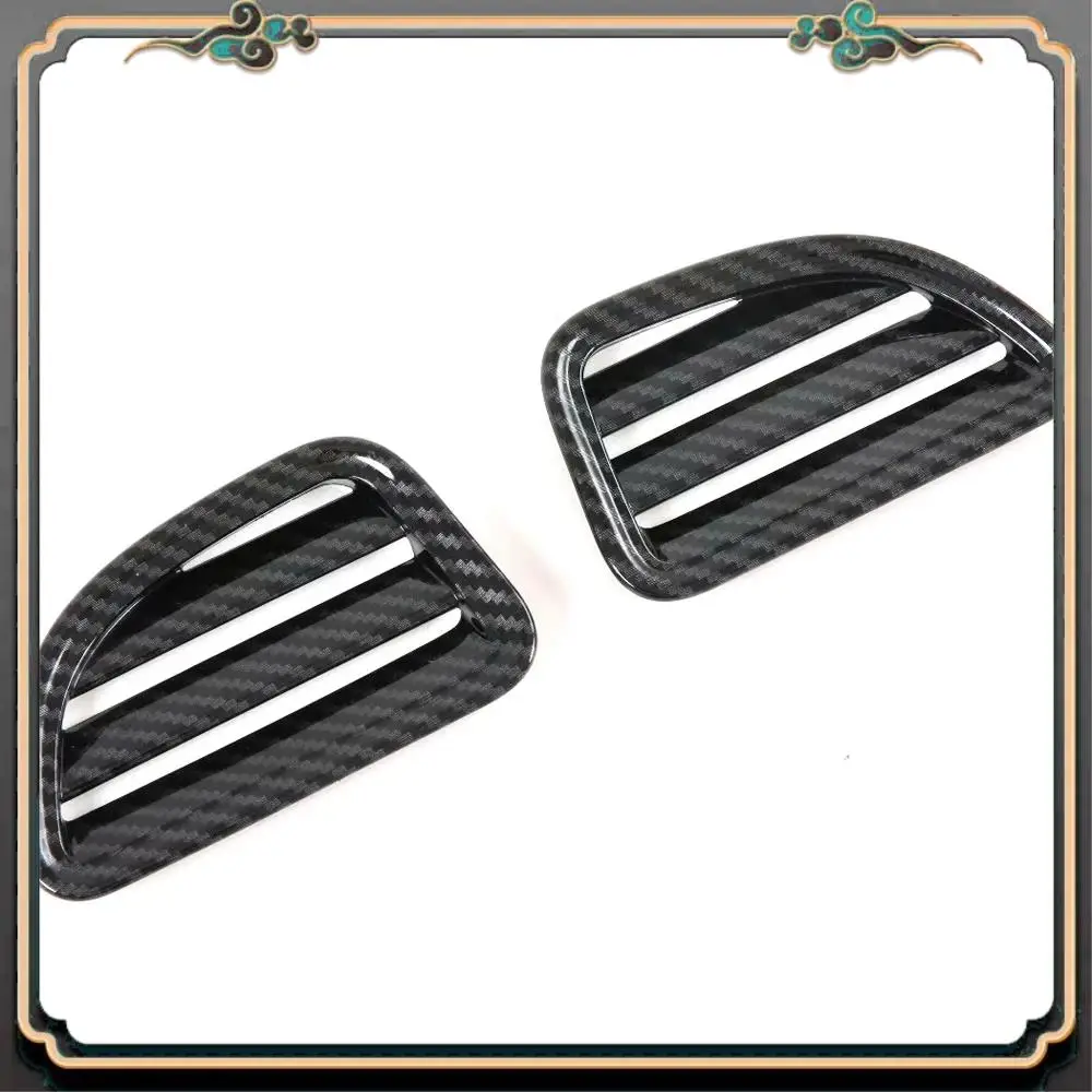 

2Pcs For Mitsubishi Pajero Sport Montero Shogun Sport 16-20 ABS Interior Front Upper Air Vent Outlet Cover Trim