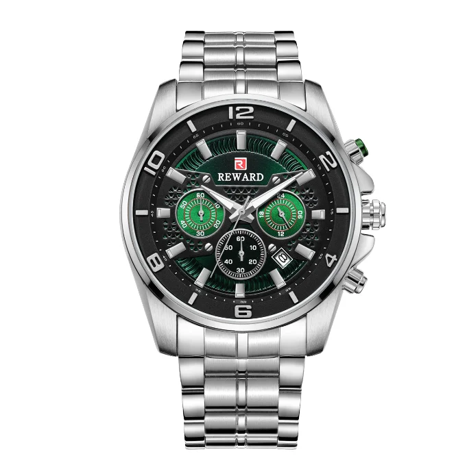 Hot selling 2024 new men's business watch waterproof quartz steel strip watch