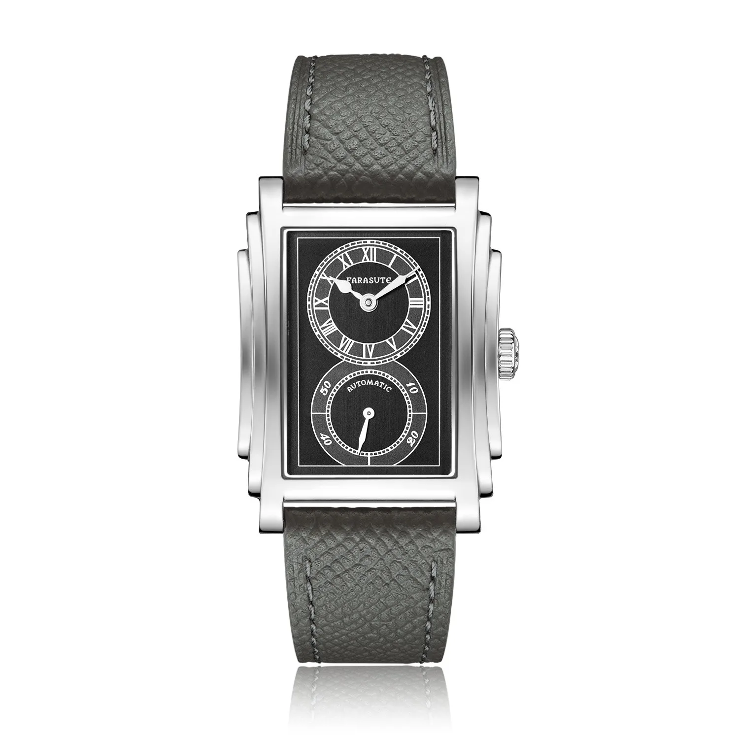 FARASUTE Luxe Volautomatische Mechanische Mannen Horloge Seagull Sport Saffier Rvs Arts Horloge reloj hombre ﻿