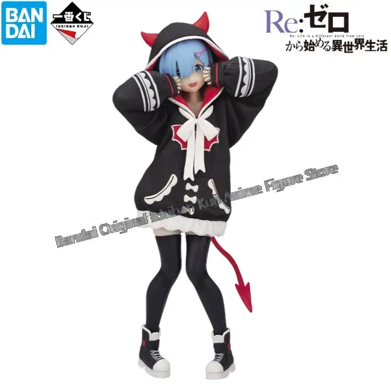En stock, boîte d'origine Bandai, Garage Kit Re Zero Starting Life In Another World, Echidna Rem Beatrice, personnages d'anime originaux