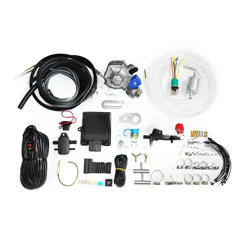 Factory supply cng lpg completed kit for gasoline 5th generation system lpg conversion kit for cars