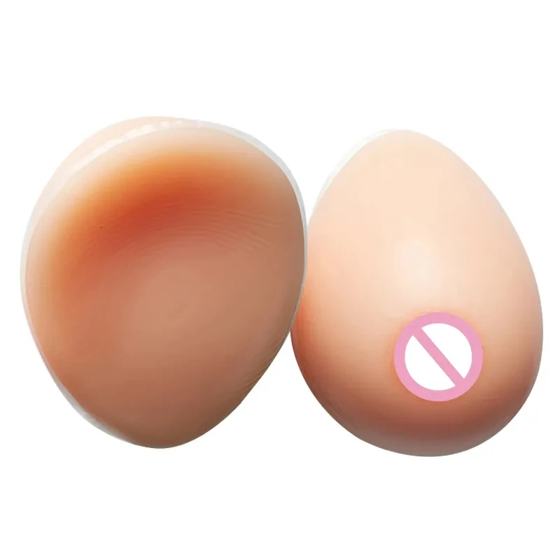 Realistic Silicone Shemale Fake Boobs Tits Self Adhesive Artificial False Chest Forms Transgender DragQueen Cosplay Transvestite