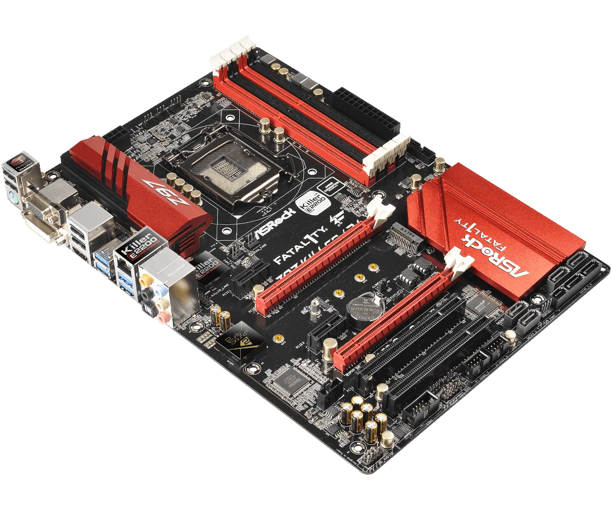 ASRock Fatal1ty Z97 Killer/3.1 اللوحة الأم ATX Intel Z97 LGA1150 DDR3 SATA3 HDMI DVI-D لـ Intel Core i7/i5/i3/Pentium/Celeron #4