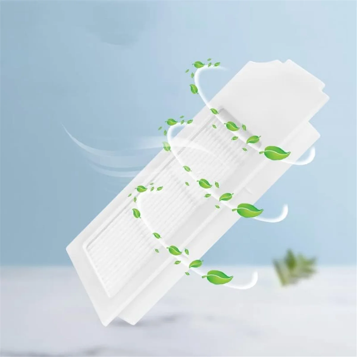 Abkr 42 peças para ecovacs t10 plus/x1 plus robô aspirador de pó peças de reposição escova lateral principal filtro hepa esfregão pano saco de pó a