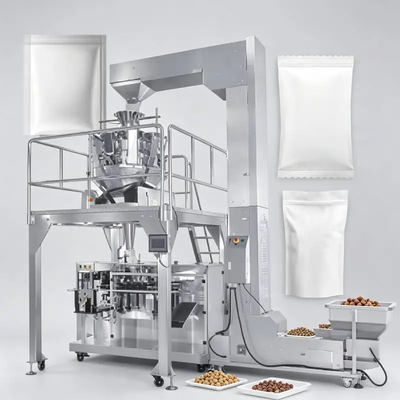 30 Kg Fill Cassava Flour Bag Rice Coffee Powder Wheat 1Kg Full Automatic Pack Machine Flour