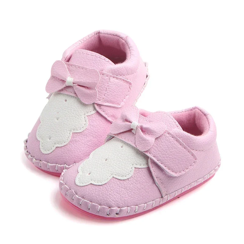 1 Pair Fashion Cotton Cloth First Walker Cartoon Baby Boy Girls Shoes Bebe Toddler Moccasins 0-24M Non-slip Soft Bottom