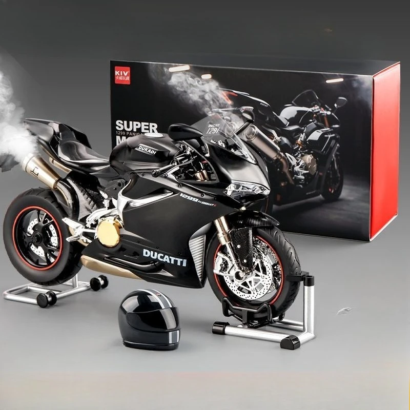 1:9 Ducati motorfiets model speelgoed gegoten legering simulatie collectie Kawasaki kinderjongen cadeau ornament