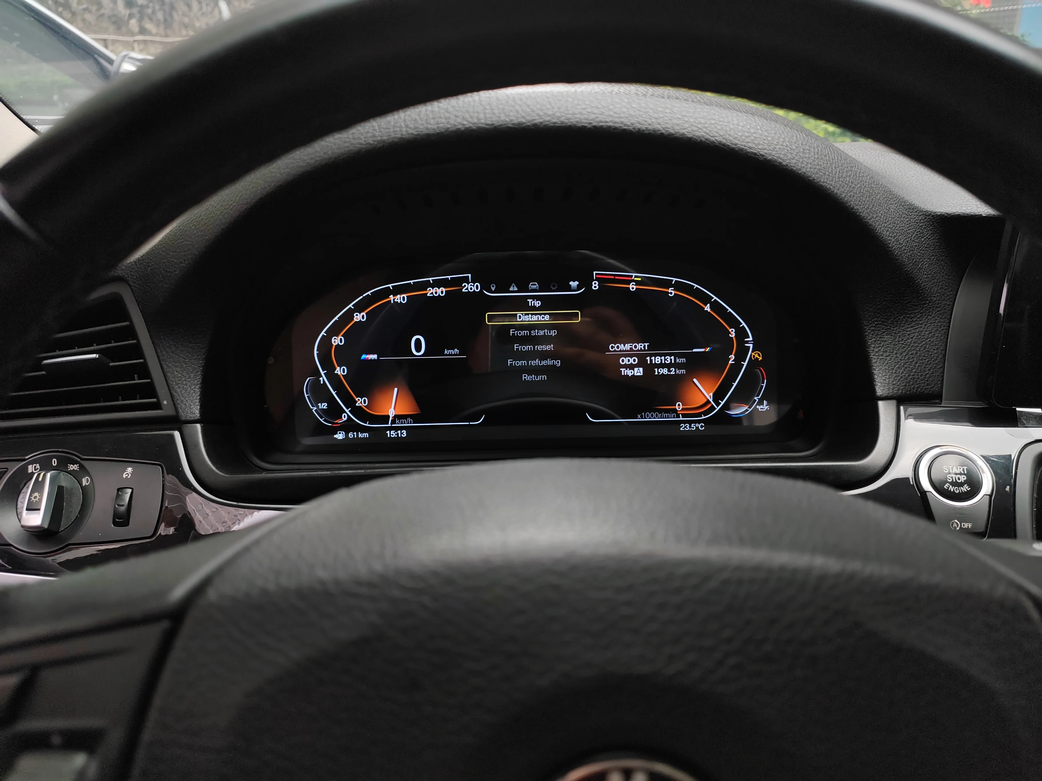 12.3 بوصة سيارة LCD أداة رقمية العنقودية ل X5 E70 X6 E71 CCC CIC 2006-2013 ترقية عداد السرعة قمرة القيادة لينكس #3