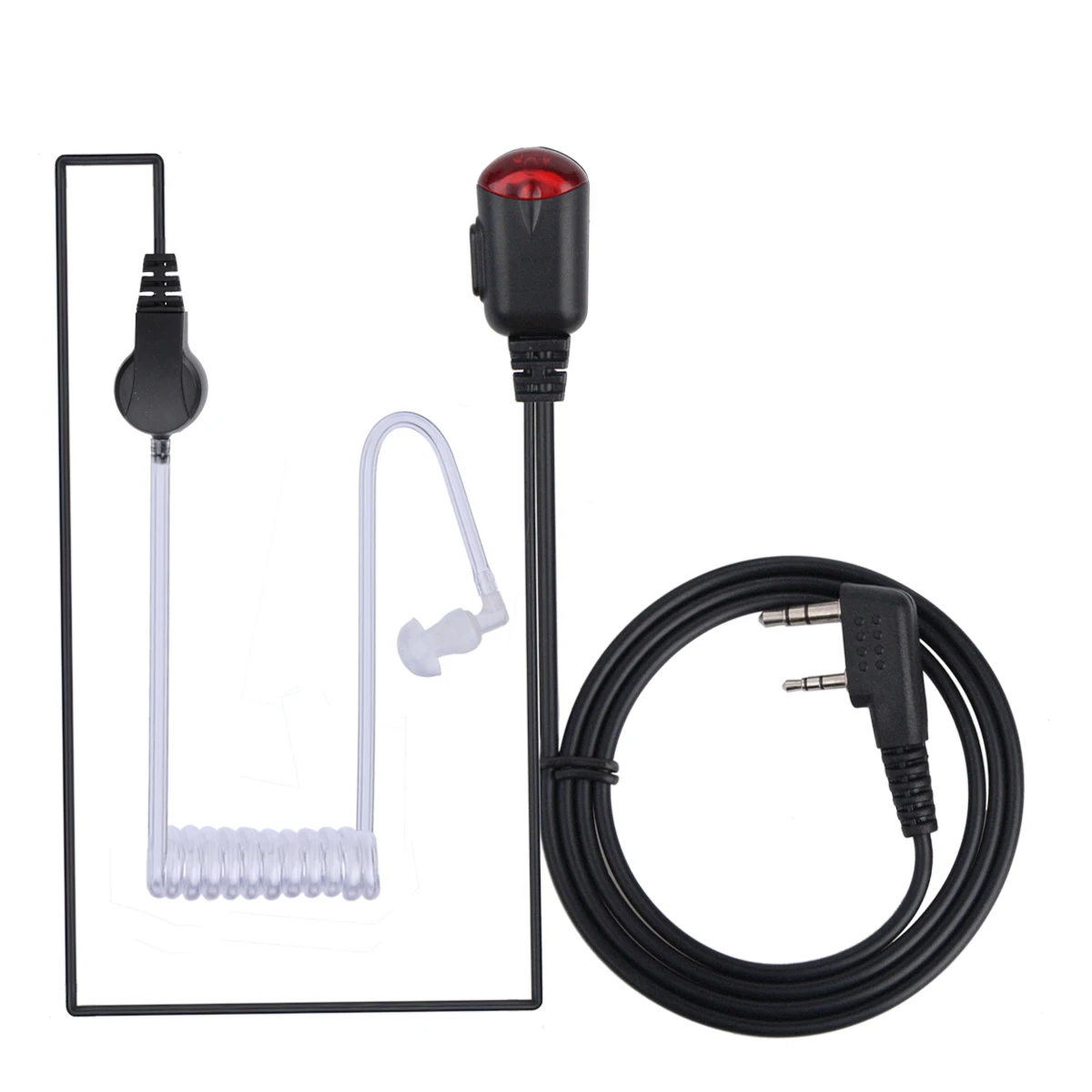 NKTECH NK-H7 Earpiece Headset Air Tube For HYT WOUXUN PUXING TYT KENWOOD BaoFeng UV-5R DM-5R UV-5X GT-3TP GT-5TP UV-82 UV-82HP