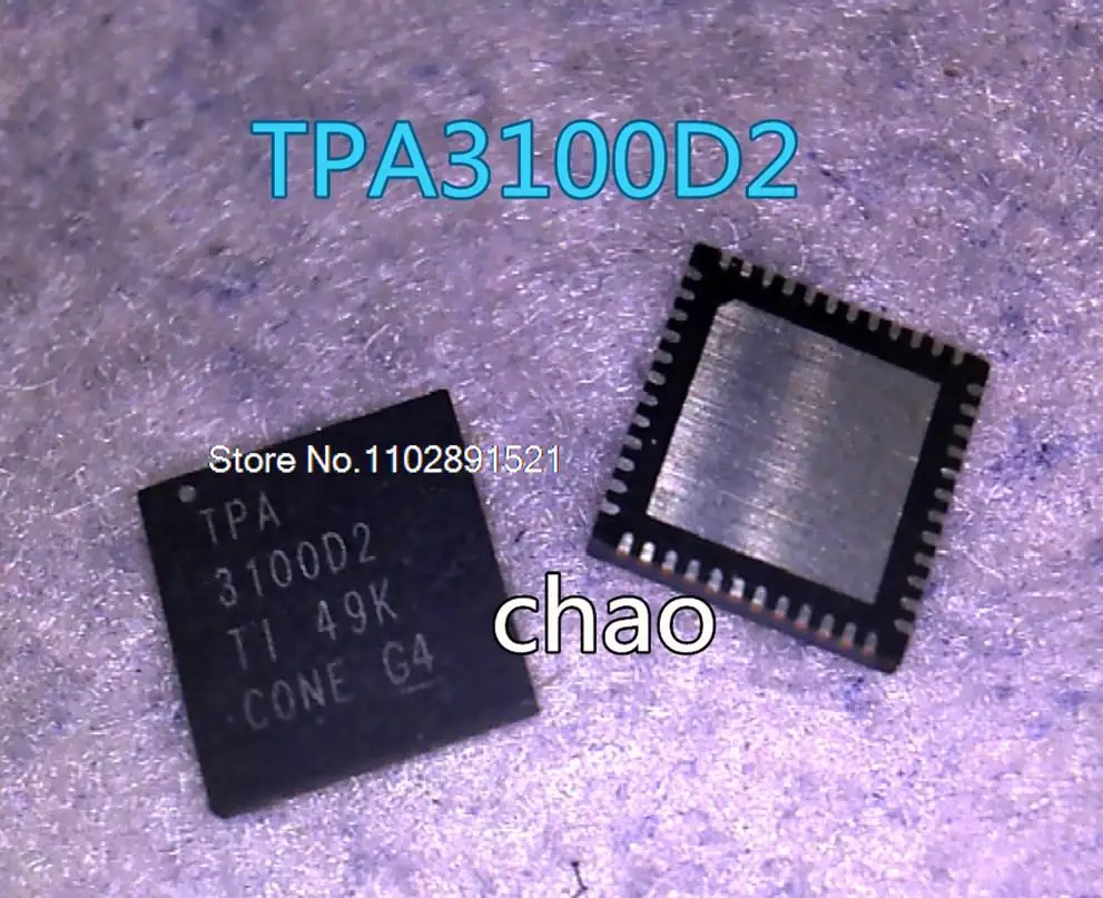 

TPA3100D2 TPA310002 3100D2 QFN