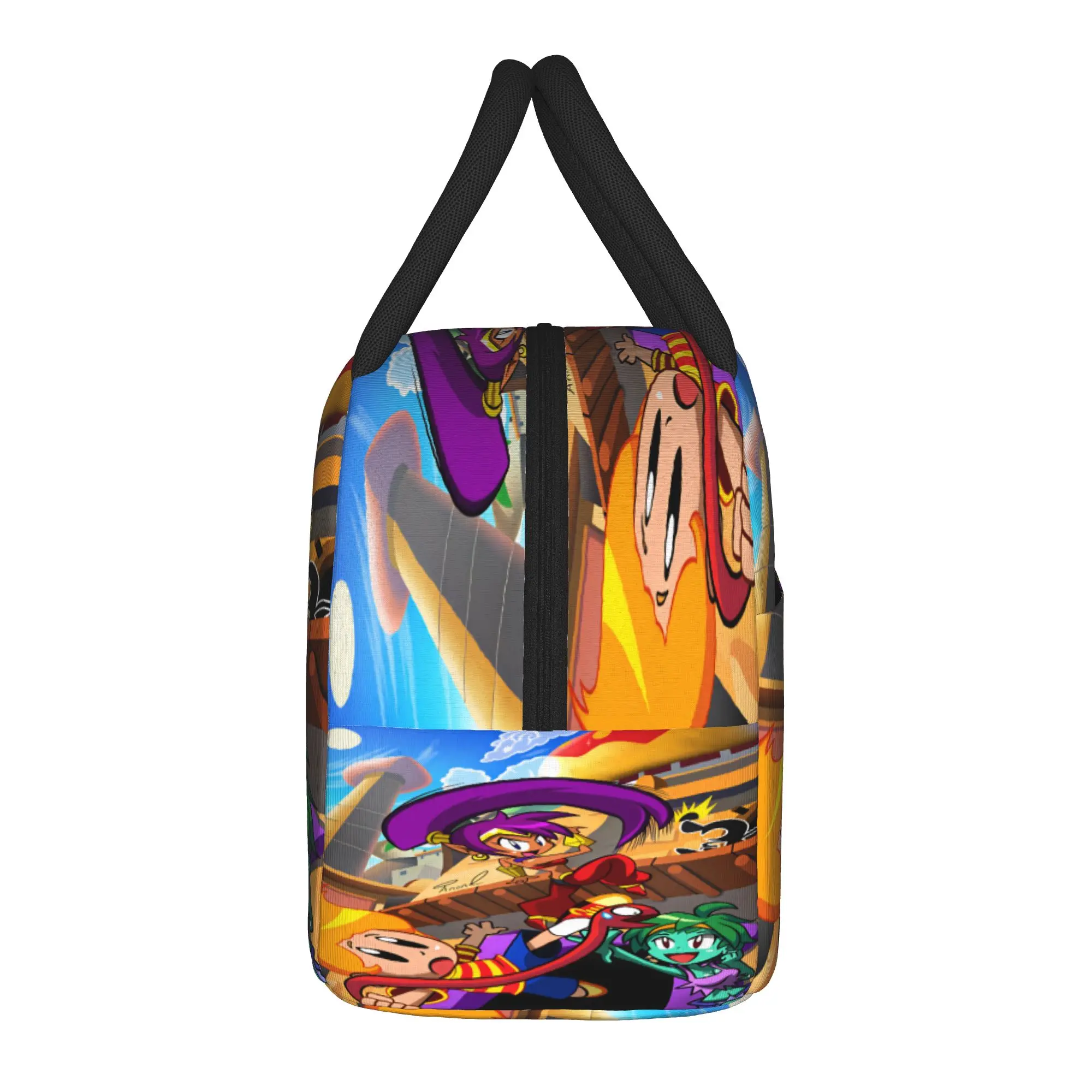 Shantae Half Genie Lunch Bag  School Lunch Box For Girls Fashion Custom Tote Food Bags Oxford Portable Cooler Bag