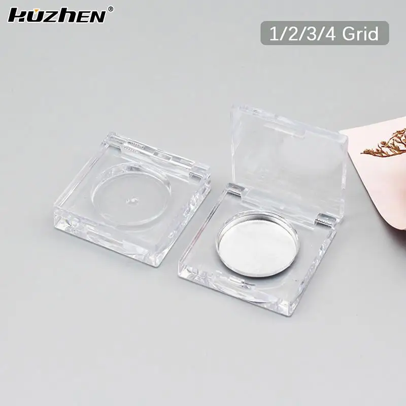 Portable 1/2/3/4 Grids Palette Empty Makeup Palette For Eyeshadow Lipstick Blush Powder Sample Box