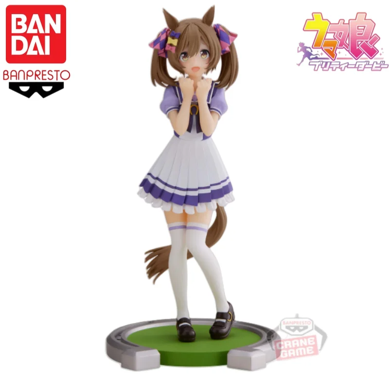 

In Stock Bandai Banpresto Original Uma Musume Pretty Derby Smart Falcon Figurine Character Anime Model Toy Gift