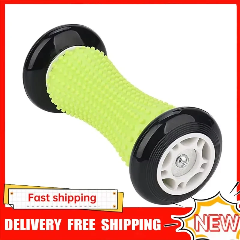 

1 шт. портативный ручной роликовый массажер для ног для спины, ног, рук, спины, массажное оборудование для ног