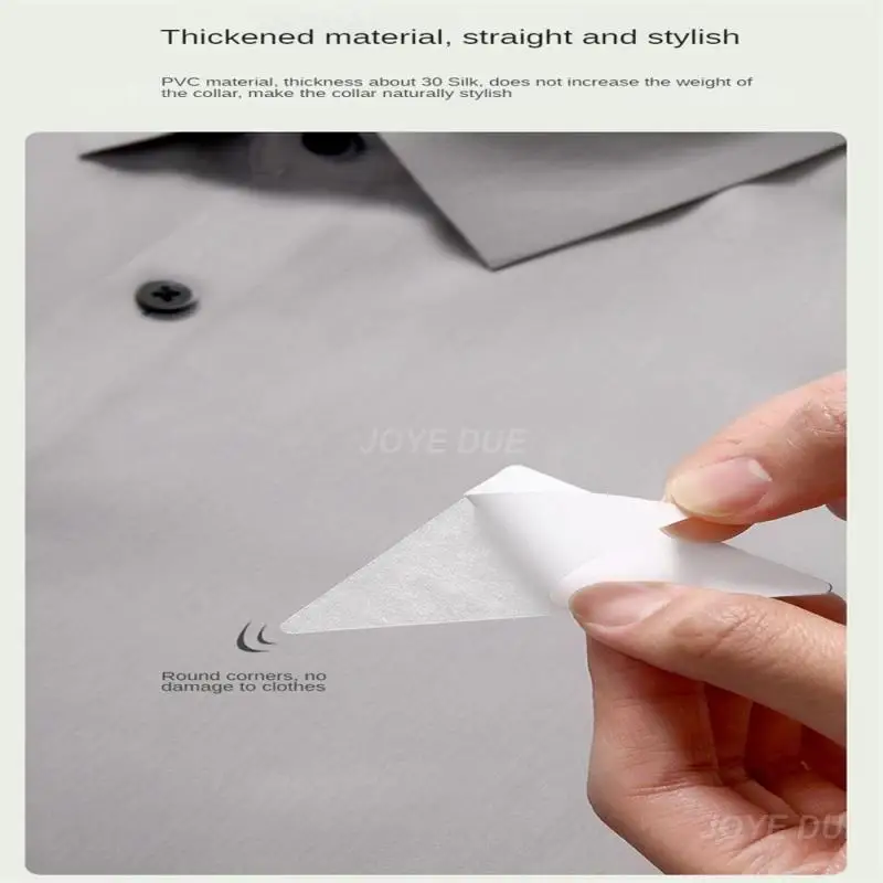 Stronger Viscosity Self Adhesive Collar Styling Strap Non Curly Shirt Collar Sticker Tight Fit And Not Easy To Fall Off