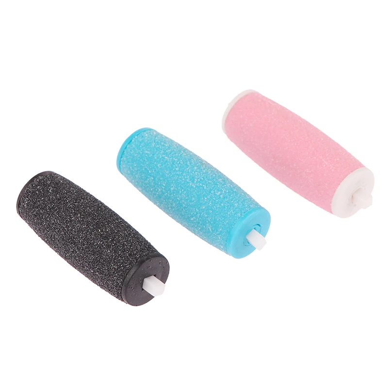 2 Pcs Replacement Roller Heads For Pro Pedicure Foot Care Tool Foot Electronic Foot File Rollers Skin Remover