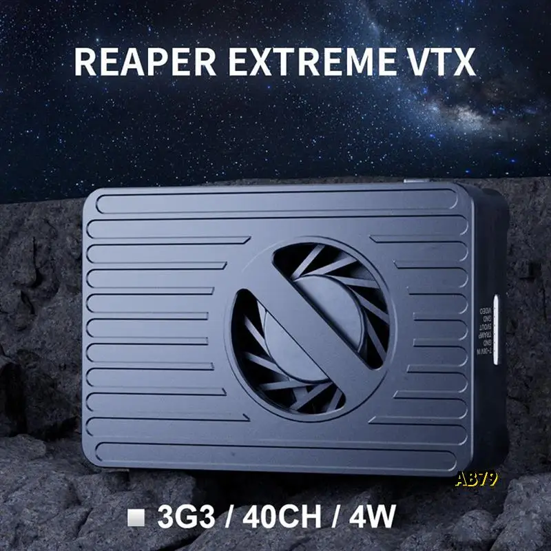 

REAPER EXTREME 3.3G 4W FPV VTX 40CH FPV Video Transmitter Module Build-In Mic 9-36V For Long Range FPV Racing Drone