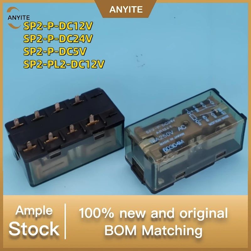 1PCS/lot  SP2-P-DC12V  SP2-P-DC24V  SP2-P-DC5V  SP2-PL2-DC12V