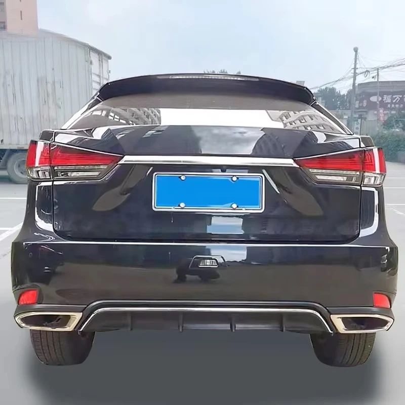 المصد الخلفي للسيارة 2009 2010 ترقية لكزس RX270 2018 F الرياضة نمط سيارة المصد الخلفي ل 2013 2015 RX 450 PP المواد #5