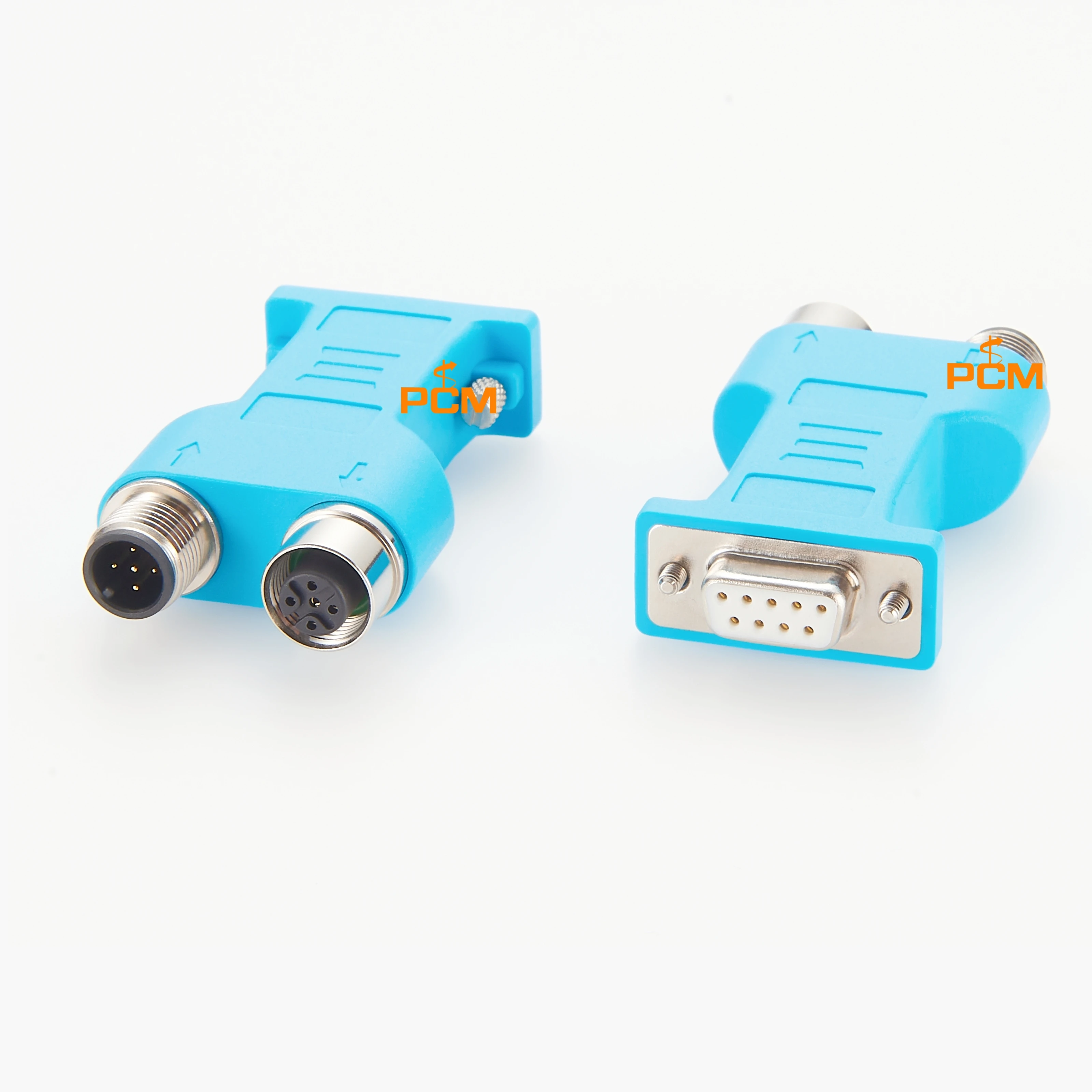 Kompatibler Phoenix Contact SUBCON-PLUS-CAN/AX/M12 D-SUB Bus-Steckverbinder zu M12-Kabel A-Code axial 180 Grad CAN-Bus CANopen – Detail 4