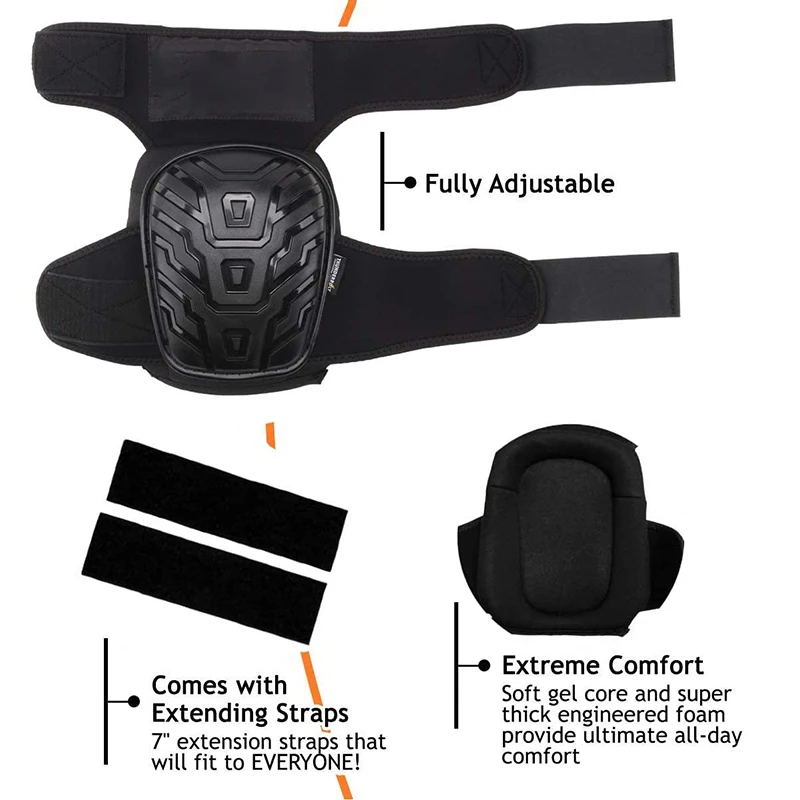 Specialized Knee Pads for Work Thick Armor Knee Brace Elastic Support Sleeves for Construction Gardening Joints Protector Aldult