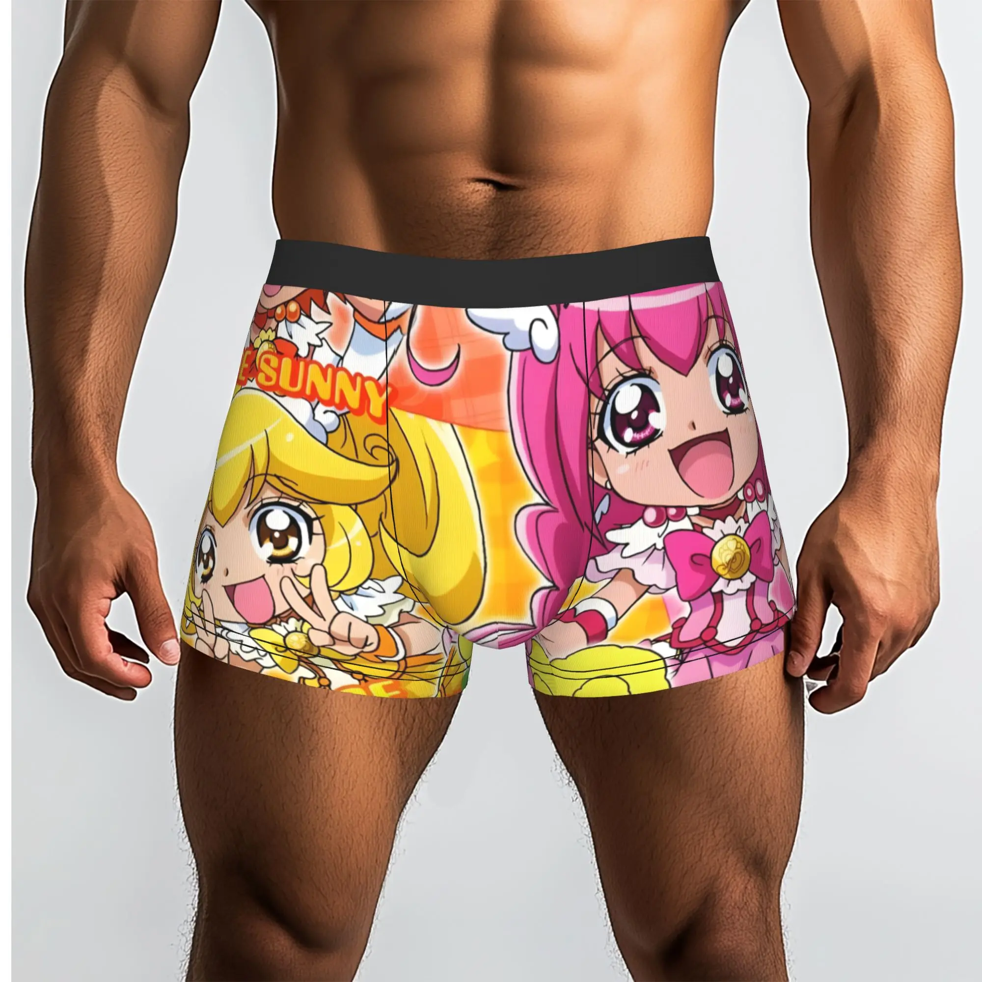 

1piece Cure Bless Precure Underpants Homme Panties Male Underwear Ventilate Shorts