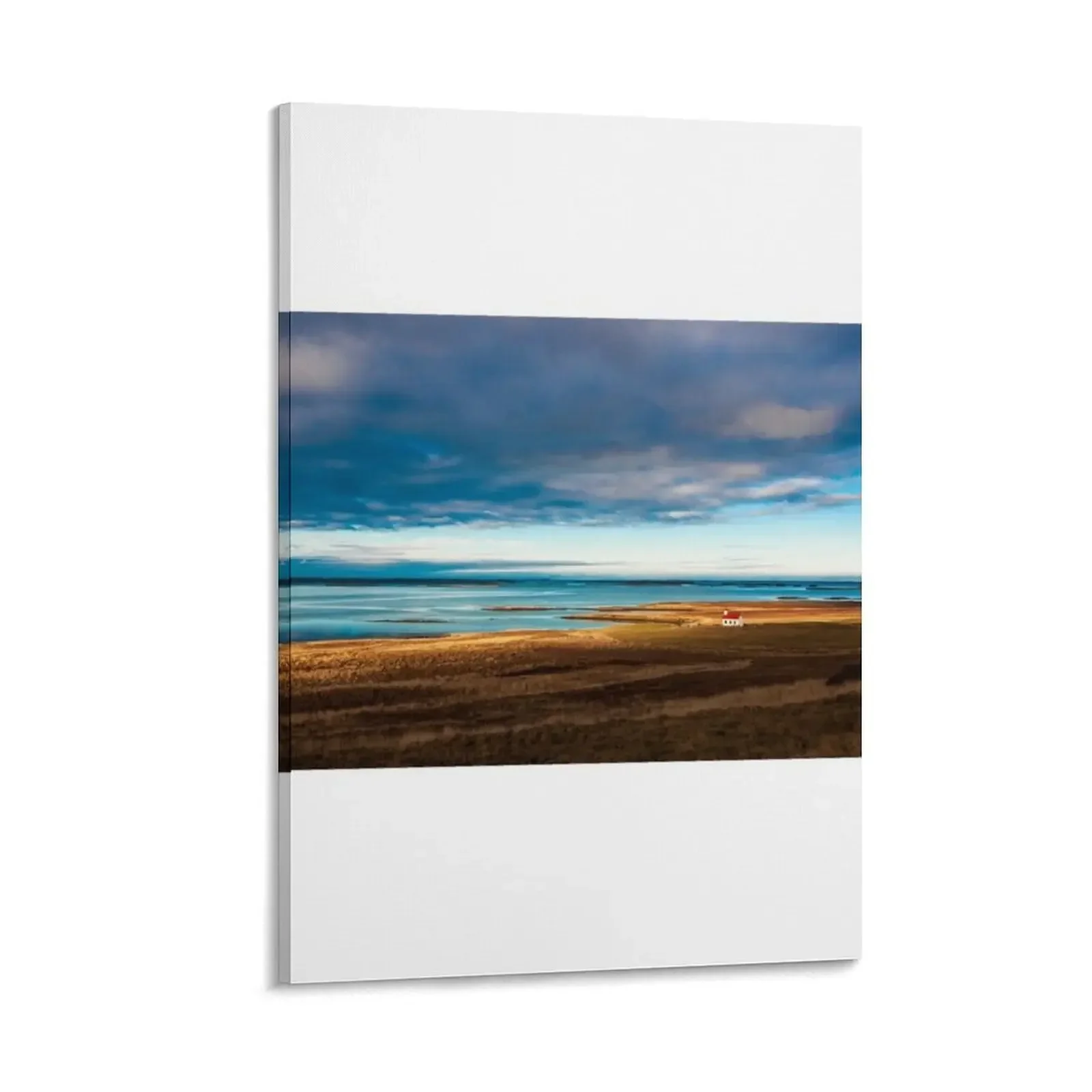 

Little Red House on the Lava Prairie Canvas Painting posters ornaments for home stickers & posters Decoration home