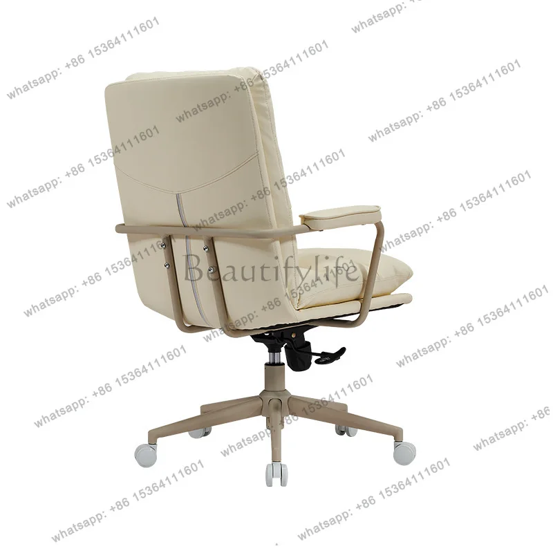 LSComputer Comfortable  Chairs Homestay Leisure Handrail Sedentary Office Chairs Bedroom Adjustable Furniture Cadeira Lsdny