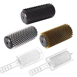 Interchangeable Ski Brush,Ski Waxing Roller Brush,Professional