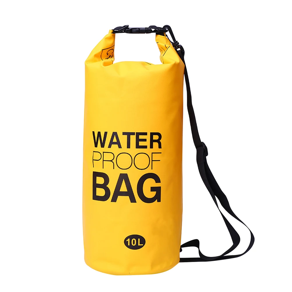 

10L Waterproof Backpack PVC Swim Buoy Inflatable Bag for Rafting Boating Kayaking Sailing Canoeing Surfing Beach Foldable