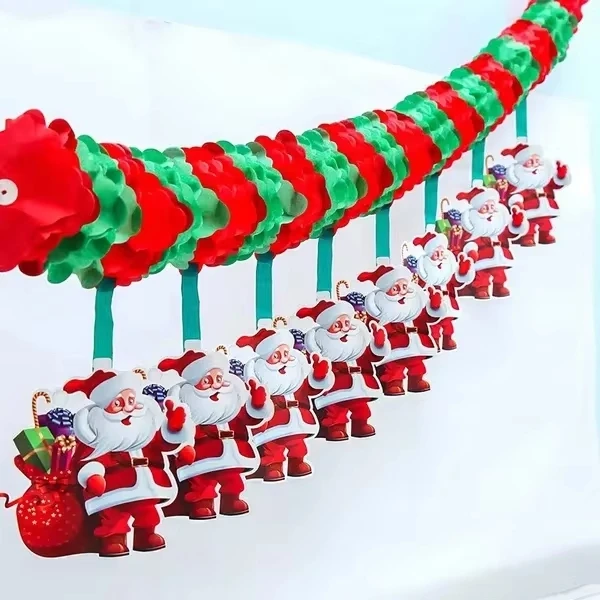 Christmas Banner Garland Merry Christmas Decorations For Home 2024 Christmas Ornaments Xmas Navidad Noel Gifts New Year 2025