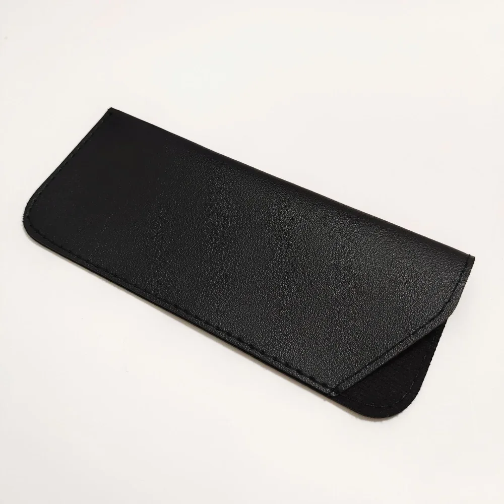 New Soft Glasses Bag Simple PU Leather Sun Glasses Pouch Eyewear Accessories Eyeglasses Case Holder