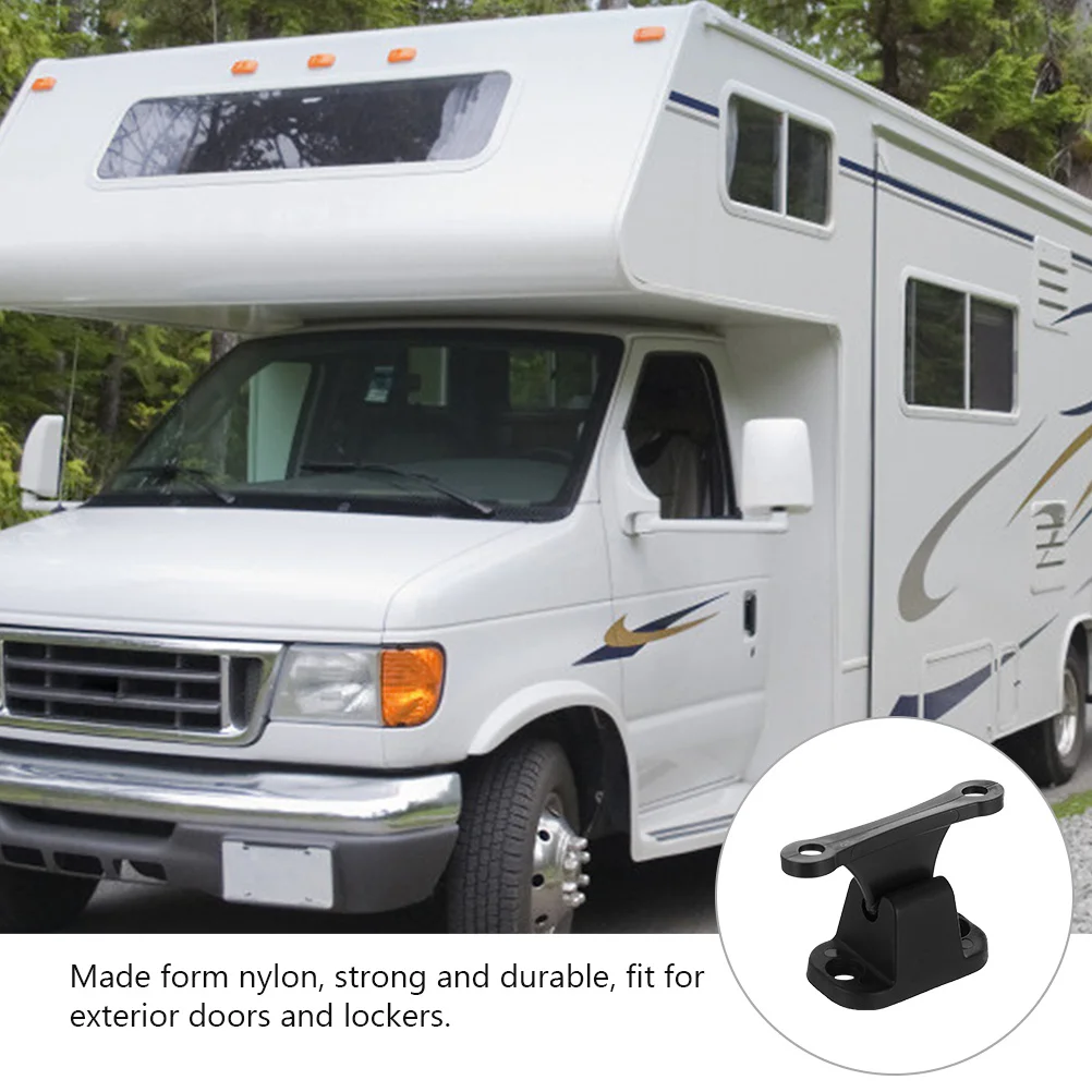 

4Pcs Door Stop Kit T Shape Durable Nylon Retainer Catch Holder for Rv Campervan Motorhome Boat Door Stop Catch Holder Set